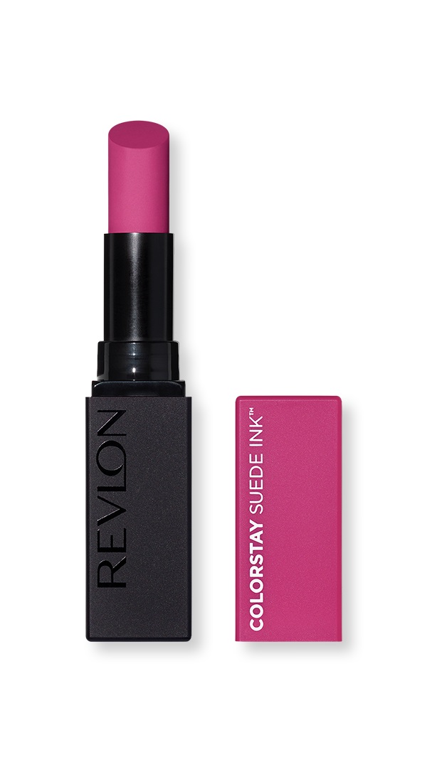 Revlon ColorStay Suede Ink Lipstick - Rossetto Opaco 010 Tunnel Vision, Formula No-Transfer, A Lunga Durata, Arricchito con Vitamina E, Resistente all'Acqua, 2,55 g