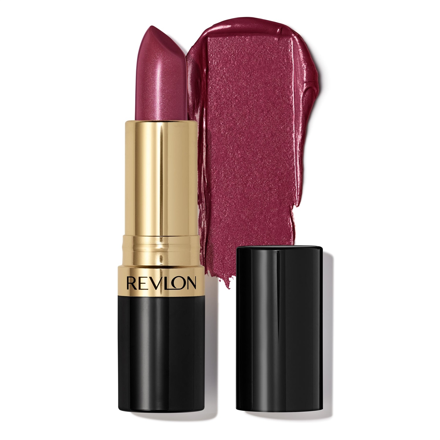 Revlon Super Lustrous Lipstick 812 Porto Please - Rossetto Cremoso con Vitamina E, Idratante e Levigante, 4,2g