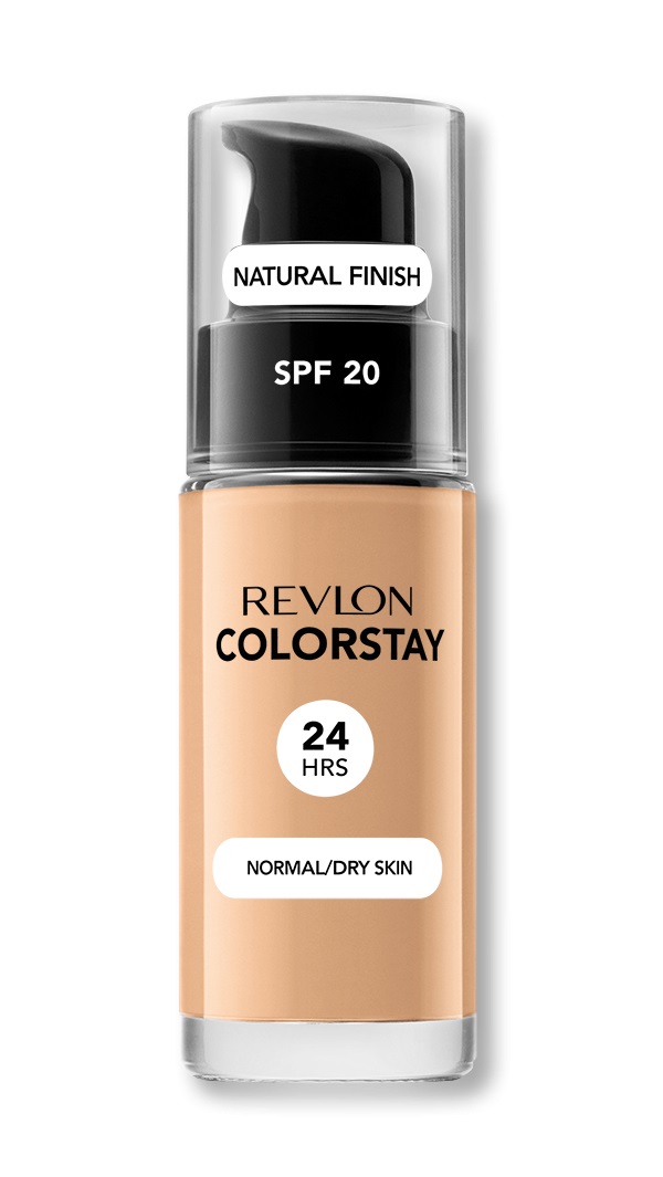 Revlon ColorStay Makeup Fondotinta Normale/Secca SPF 20 #240 Medium Beige 30ml - Flacone a Pompa con Dispenser, Lunga Durata e Copertura Completa