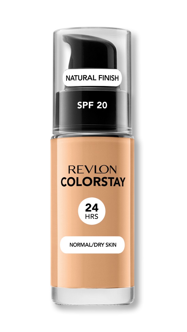 Revlon ColorStay Makeup Pelli Miste e Grasse SPF 15 #330 Natural Tan 30ml - Fondotinta Liquido a Lunga Durata con Dispenser