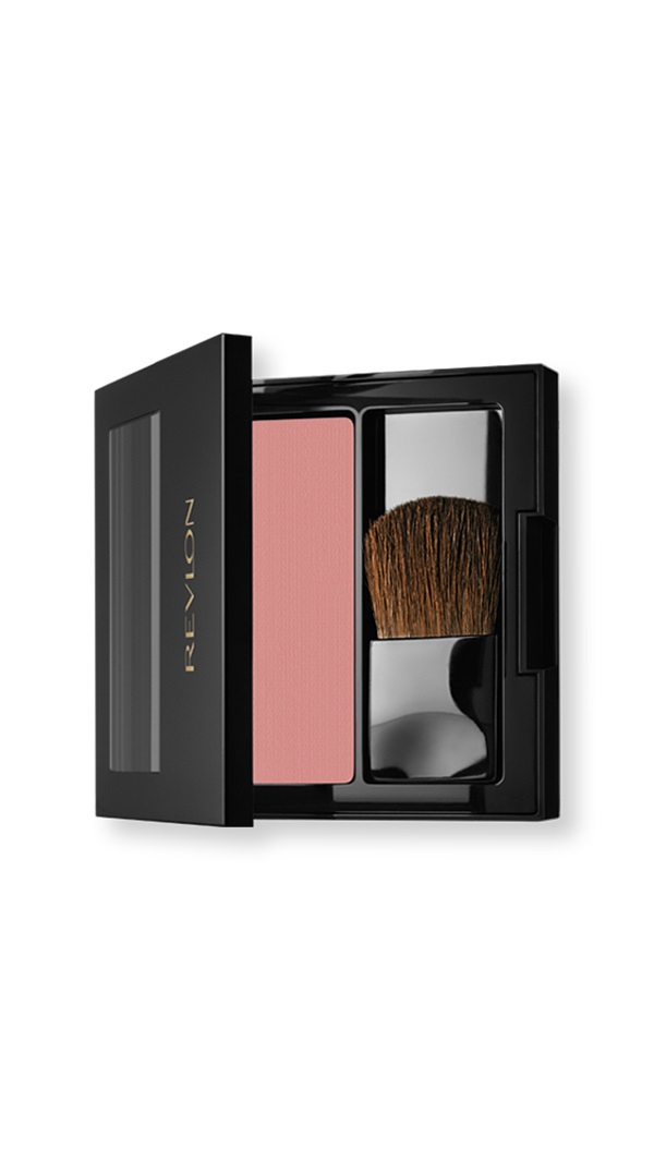 Revlon Powder Blush 004 Rosy Rendezvous - Fard in Polvere Ultra Leggero e Setoso, 5g, Finitura Satinata, Colori Modulabili