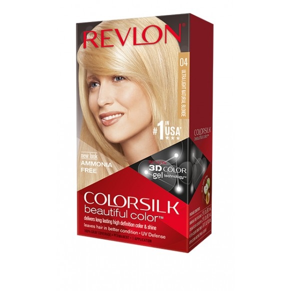 Revlon ColorSilk Beautiful Color 04 Ultra Light Natural Blonde