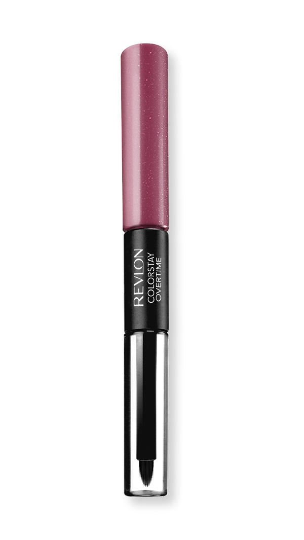 Revlon ColorStay Overtime Lipcolor 080 Keep Blushing - Rossetto Liquido Lunga Tenuta, Rosa Lucido, 2ml