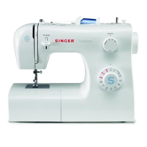 Singer Tradition 2259 - Macchina da cucire meccanica automatica con 19 programmi, braccio libero e maniglia a scomparsa