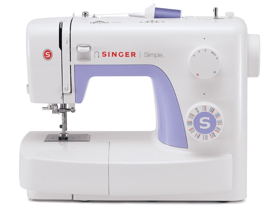 SINGER Simple 3232 Macchina da Cucire Automatica Elettrica Portatile con Infila Ago Automatico e 32 Punti