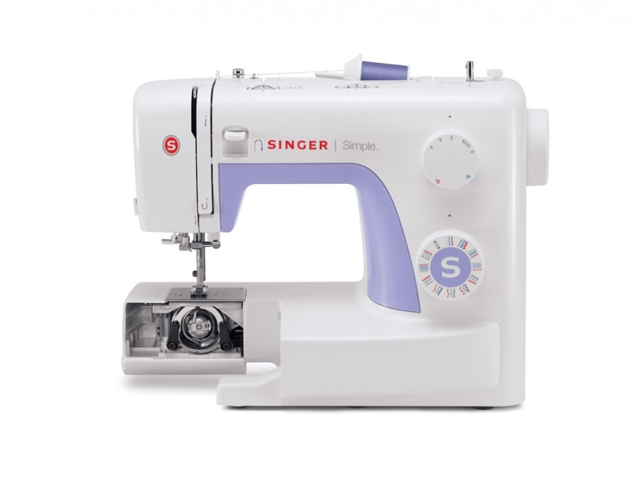 SINGER Simple 3232 Macchina da Cucire Automatica Elettrica Portatile con Infila Ago Automatico e 32 Punti