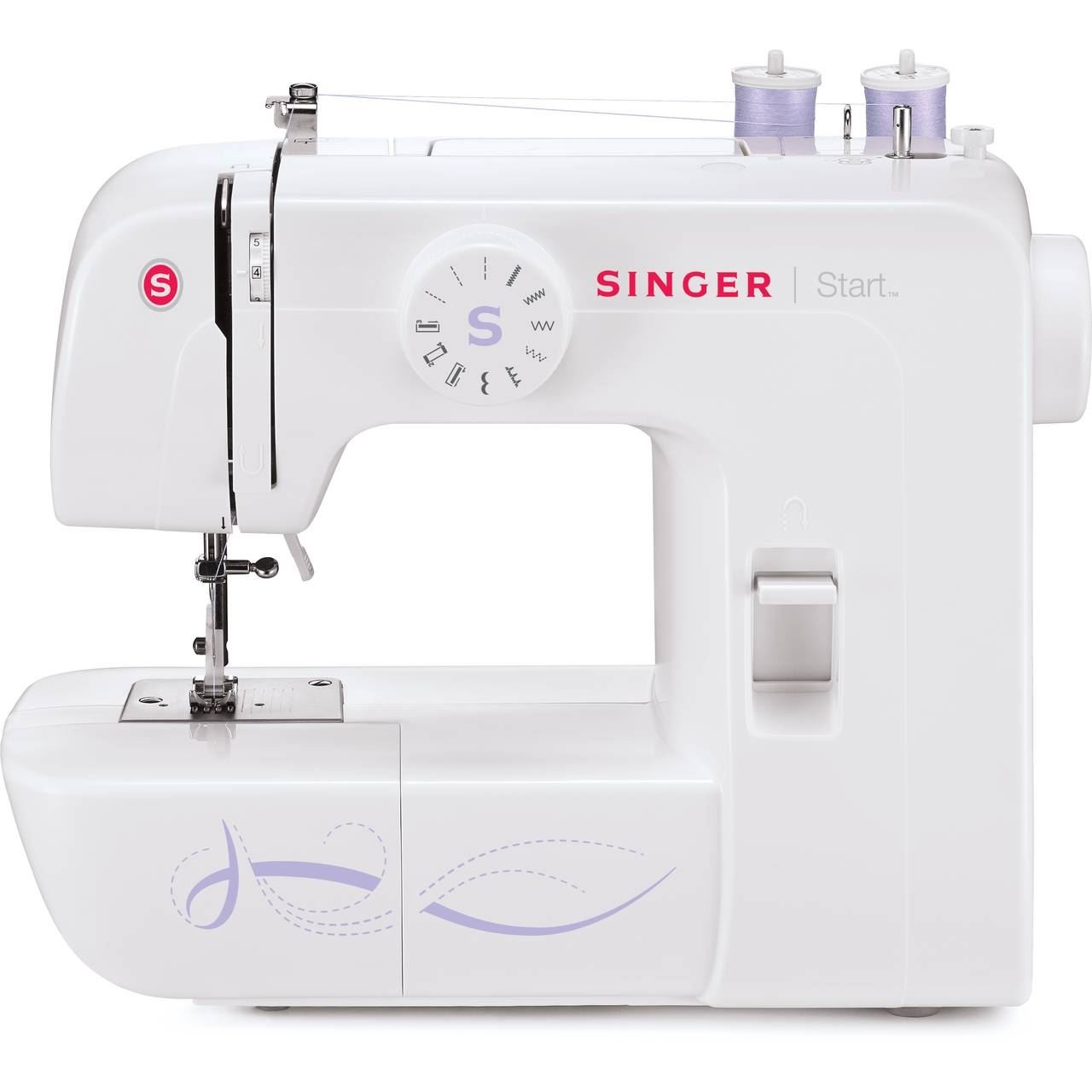 SINGER Start 1306 Macchina da Cucire Meccanica, 13 Funzioni, Bianco, Regolazione Tensione, Braccio Libero