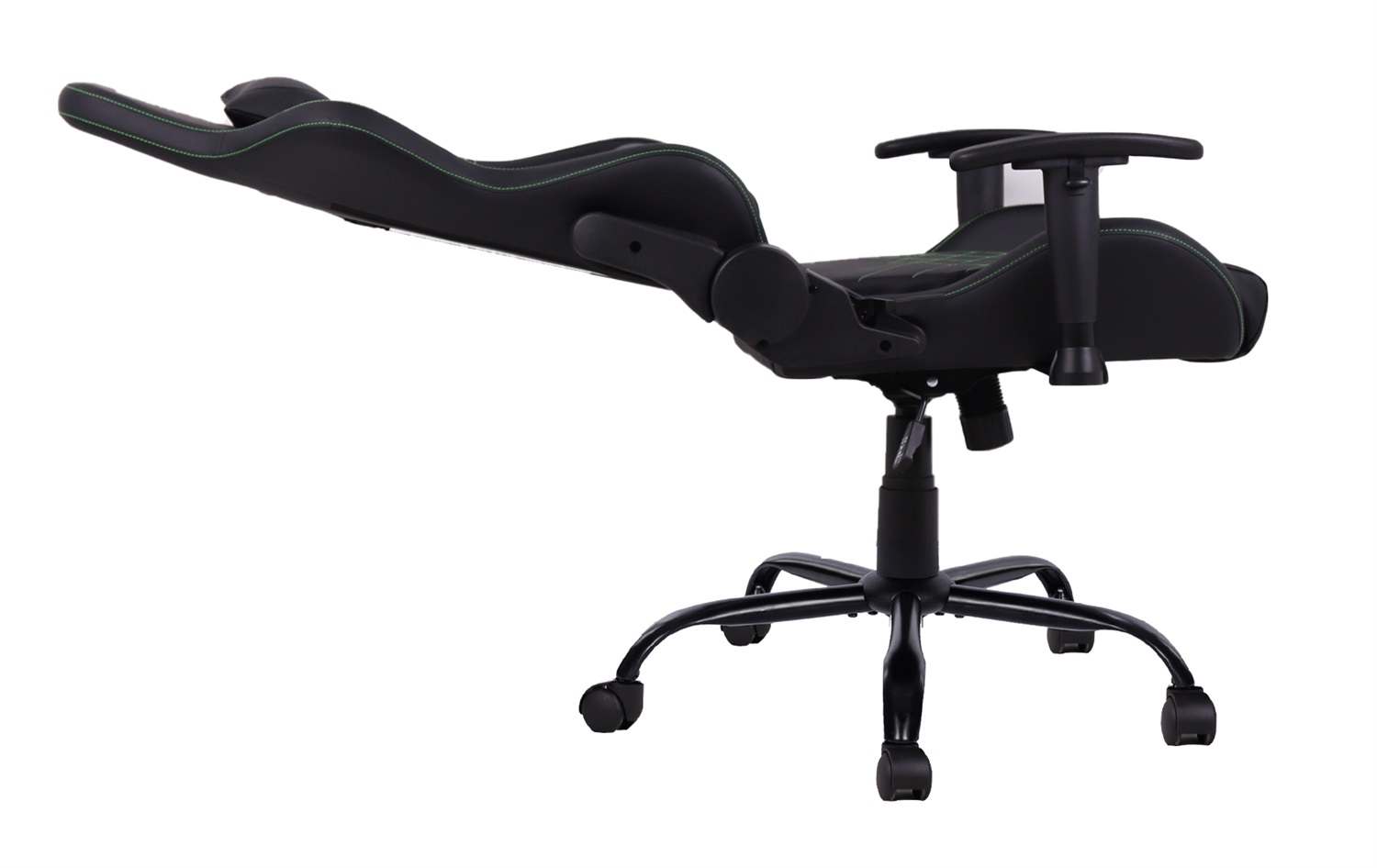 Skull Factory Gaming Chair Advance - Sedia da Gaming in PVC Nero, Design Sportivo, Compatibile con Tutti i Sistemi Operativi