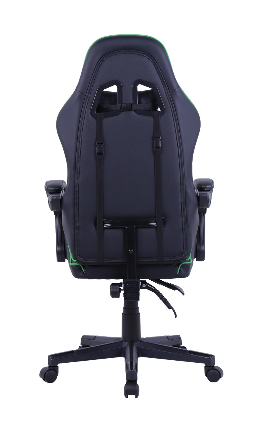 Skull Factory Sedia Gaming SF-ACC0112 Nero/Verde con Supporto Lombare Regolabile