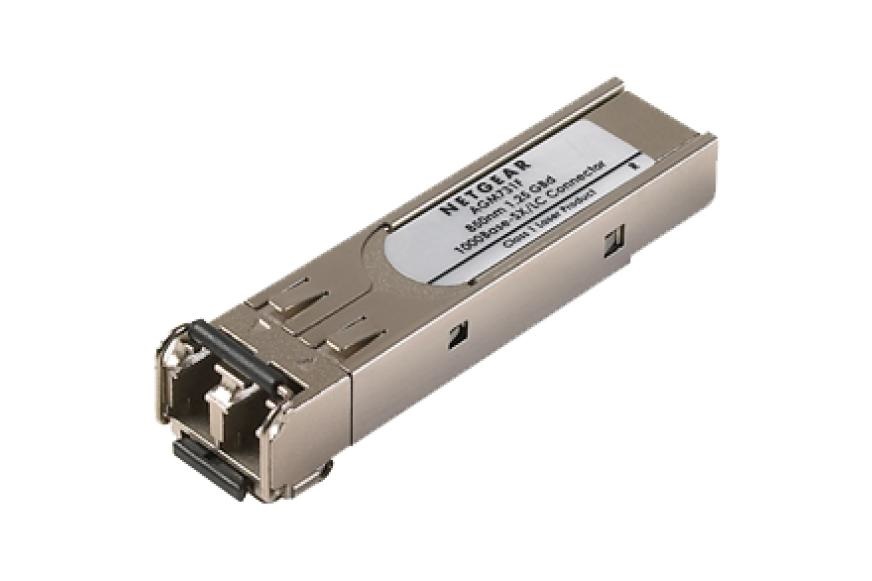 Netgear AGM731F Modulo del Ricetrasmettitore SFP Fibra Ottica 1250 Mbit/s 850 nm 1000BASE-SX