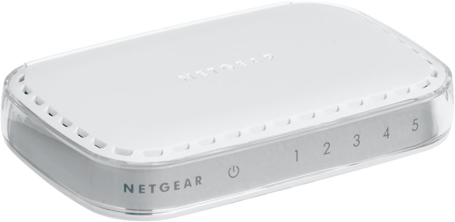 NETGEAR GS605-400PES Switch di Rete Non Gestito L2 con 5 Porte RJ-45 Gigabit Ethernet (10/100/1000) Bianco