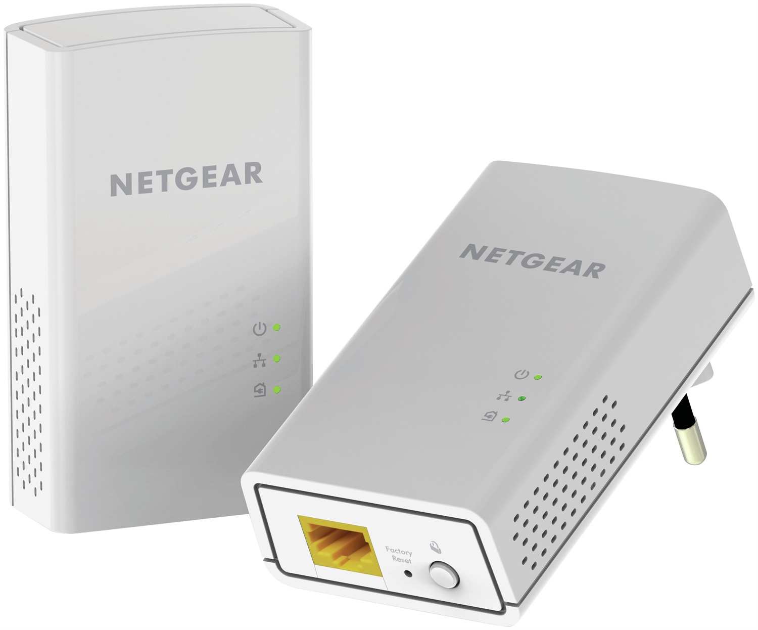 NETGEAR PLW1000 PowerLINE 1000 Mbit/s Wi-Fi Dual Band, 2 Porte Gigabit, Bianco
