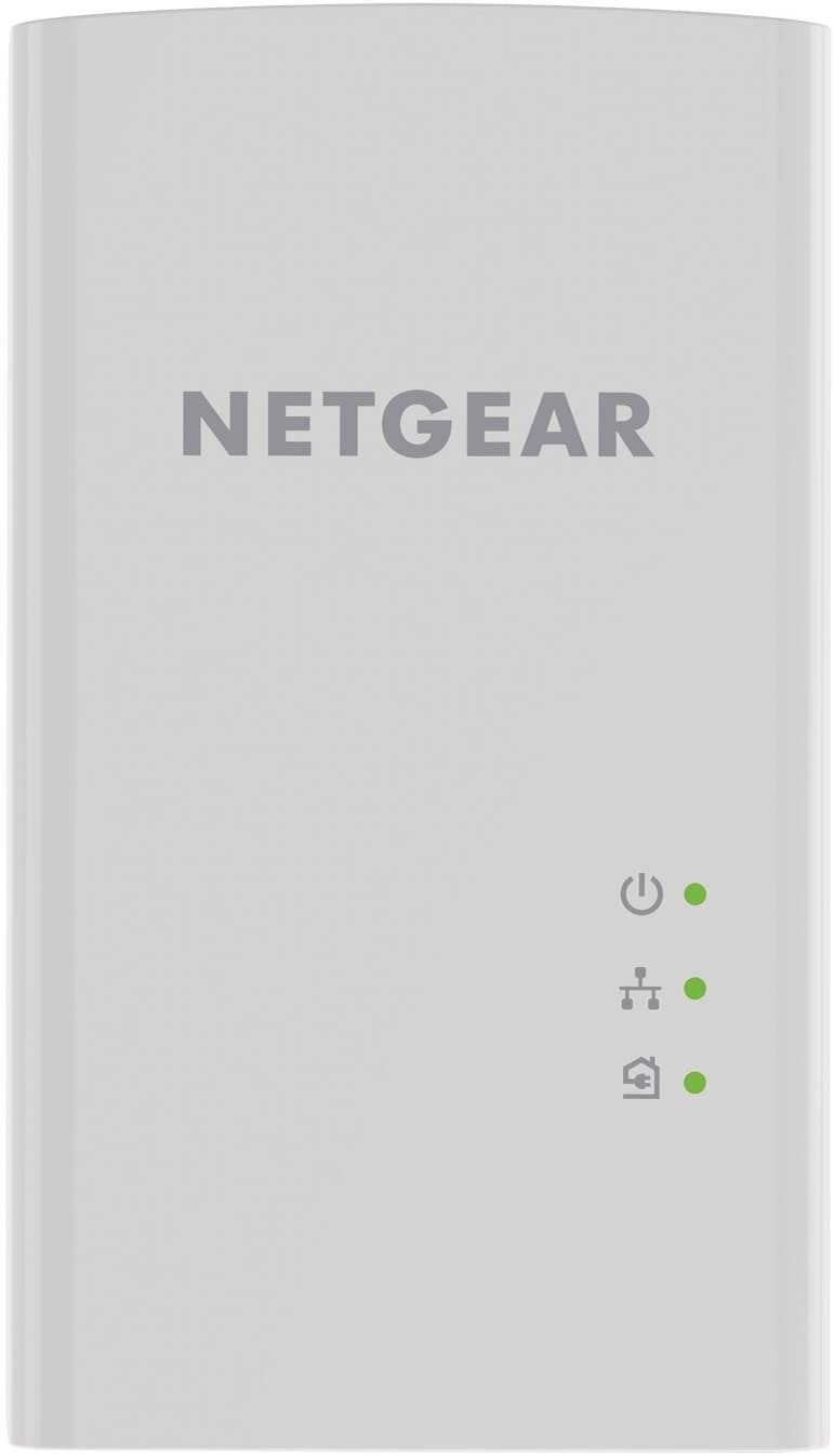 NETGEAR PLW1000 PowerLINE 1000 Mbit/s Wi-Fi Dual Band, 2 Porte Gigabit, Bianco