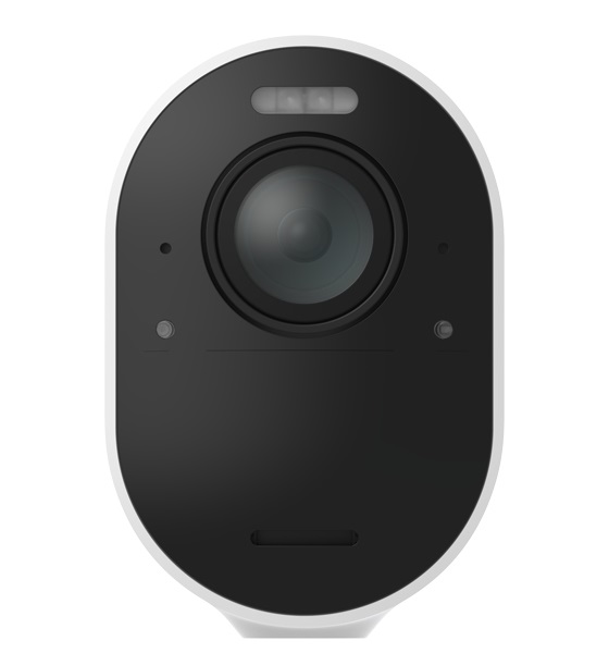 Arlo VMS5240 Telecamera di sicurezza IP 4K Interno ed Esterno Bianco con Montaggio a Parete e Angolo di Visione 180°