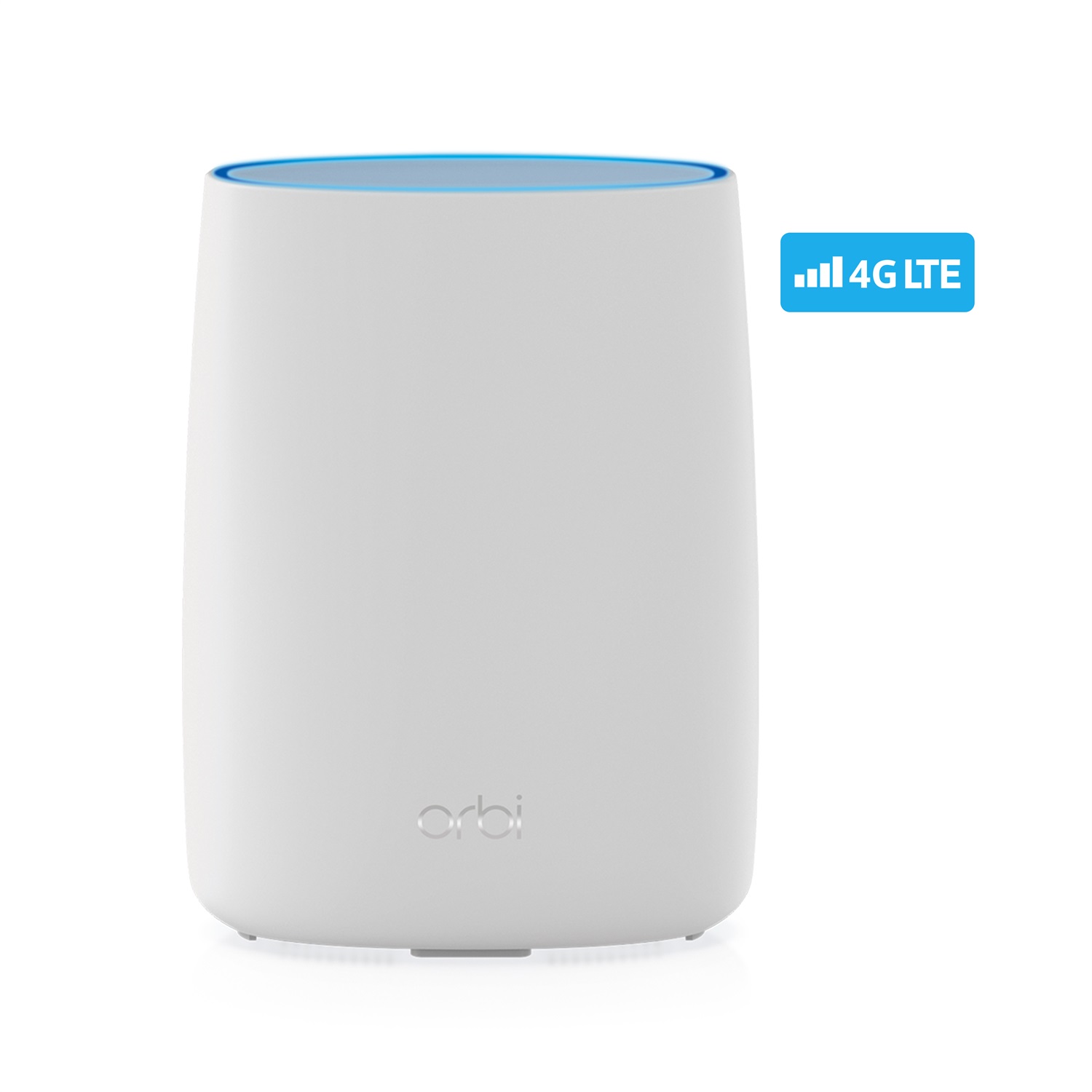 NETGEAR LBR20 Router Wireless 4G LTE Dual-band (2.4 GHz/5 GHz) Wi-Fi 5, Copertura fino a 125 m², Velocità fino a 1.2 Gbps, Gigabit Ethernet, Bianco