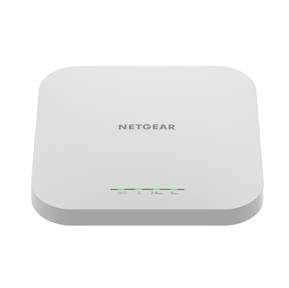 NETGEAR Insight Cloud Managed WiFi 6 AX1800 Dual Band Access Point (WAX610) - 1800 Mbit/s, Supporto Power over Ethernet (PoE), Fino a 250 Dispositivi Client, Installazione Soffitto/Parete, Bianco