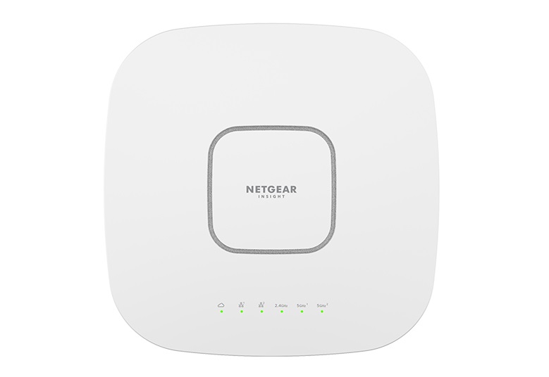 NETGEAR WAX630 Access Point WiFi 6 AX6000 Tri-band Multi-Gig PoE Cloud Managed - 6000 Mbit/s, Bianco