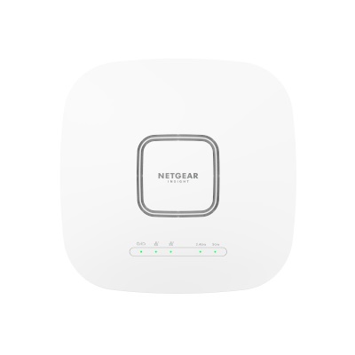 NETGEAR WAX628-111EUS Punto di Accesso WLAN Bianco Dual Band 2.4/5GHz fino a 5.4 Gbps con Power over Ethernet (PoE) e supporto per fino a 200 utenti
