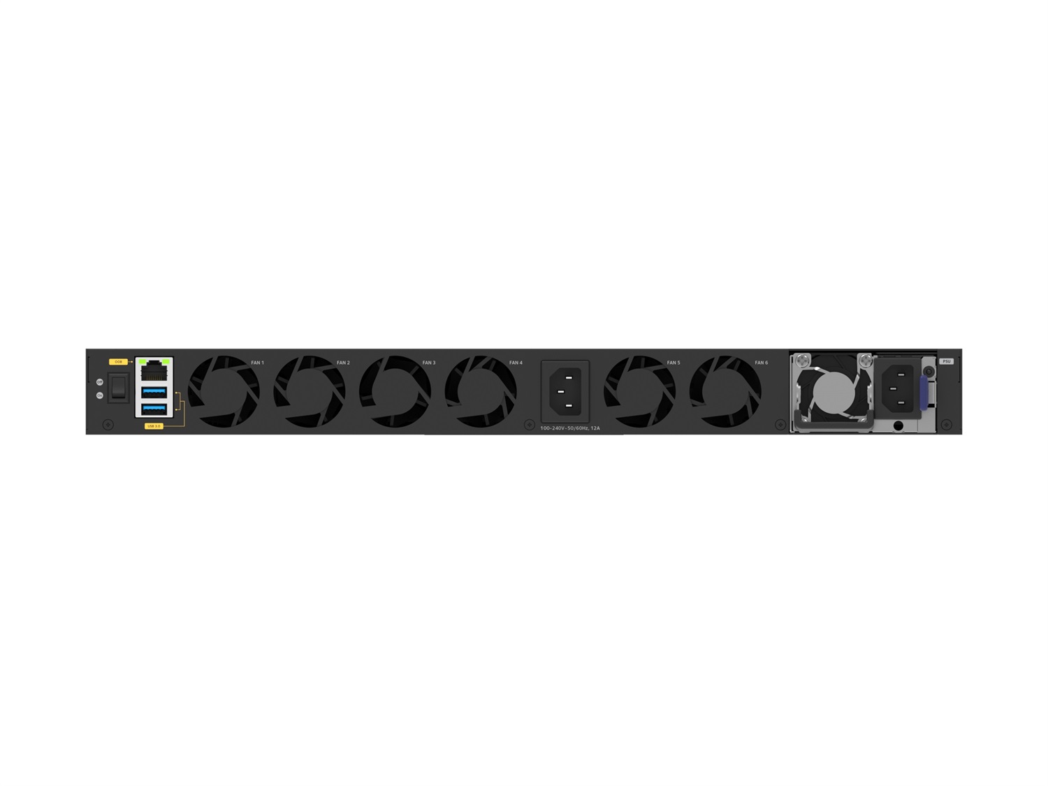 NETGEAR M4350-16V4C Switch Gestito L3 16 Porte 25G Nero - Full Duplex, Montaggio Rack