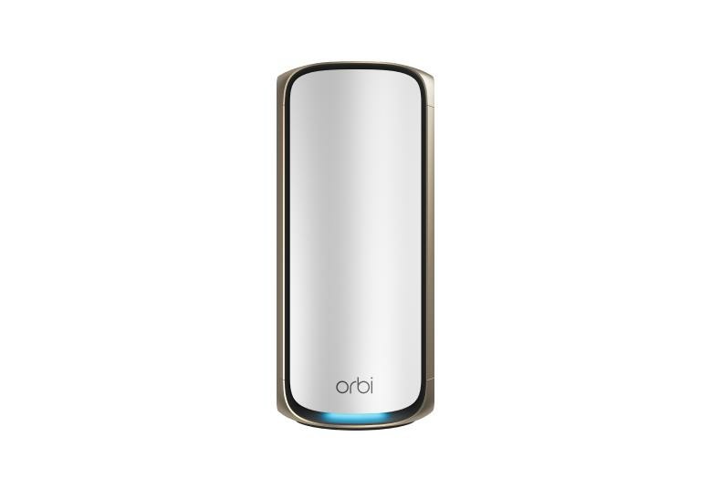 NETGEAR Orbi 970 Series RBE970 Satellite Aggiuntivo Mesh WiFi 7 - Quad-band (2.4 GHz / 5 GHz-1 / 5 GHz-2 / 6 GHz) - Fino a 220 m² - Velocità fino a 27 Gbps