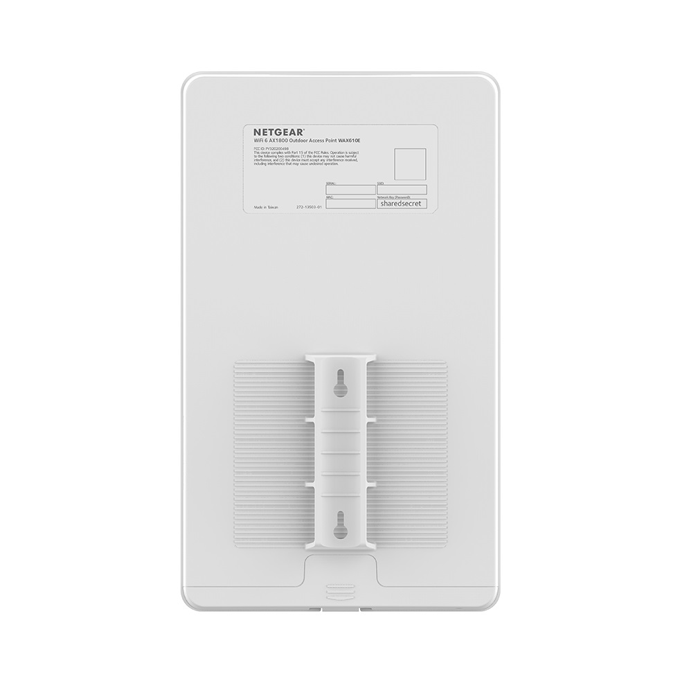NETGEAR WAX608Y Access Point WiFi 6 Dual-Band 1200 Mbit/s Bianco con Supporto Power over Ethernet (PoE)