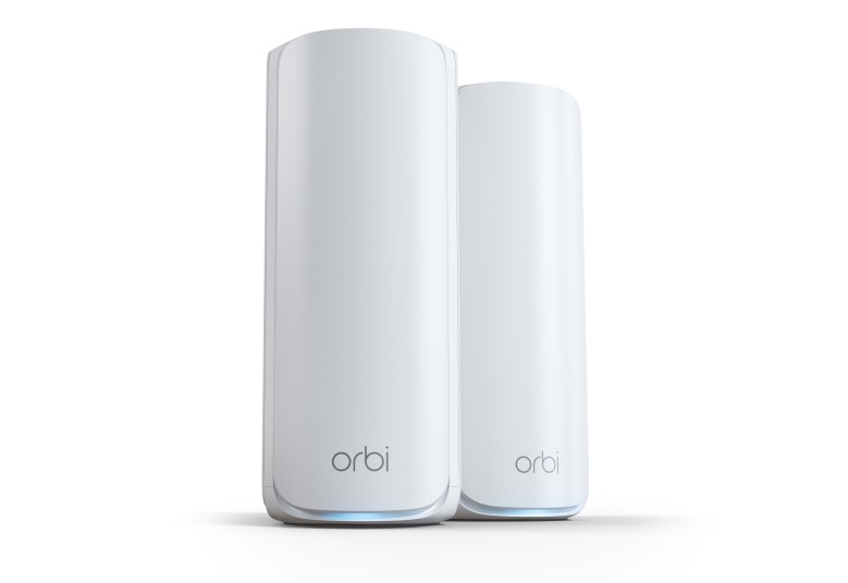 NETGEAR Orbi 770 Tri-band Wi-Fi 7 (802.11be) Bianco - Sistema Mesh, Copertura fino a 540 m², Velocità fino a 11 Gbps, Supporta fino a 100 Dispositivi