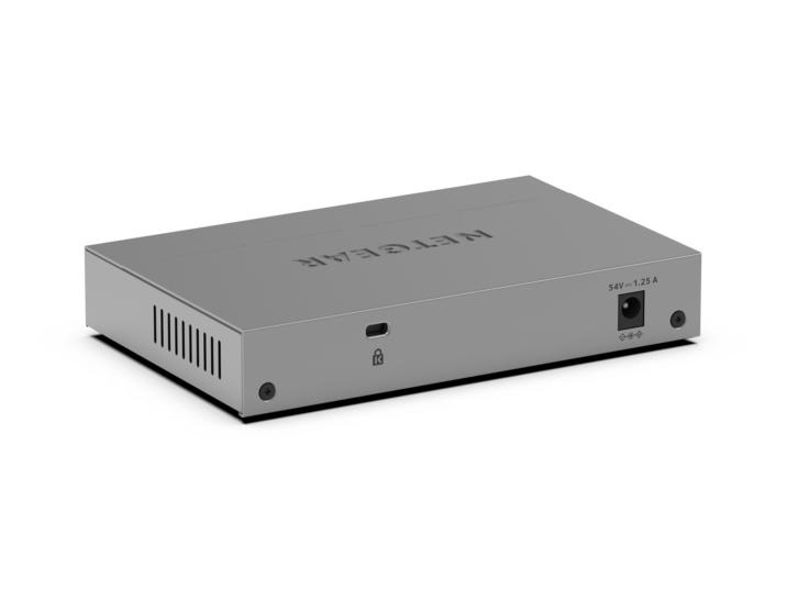 NETGEAR GS105EP Non gestito Gigabit Ethernet (10/100/1000) Supporto Power over Ethernet (PoE) Grigio