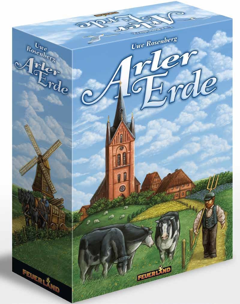 Feuerland Arler Terra - Gioco da tavolo di strategia per 1-2 giocatori, lingua tedesca, durata 60-120 minuti, 5. Platz tedesco 2015