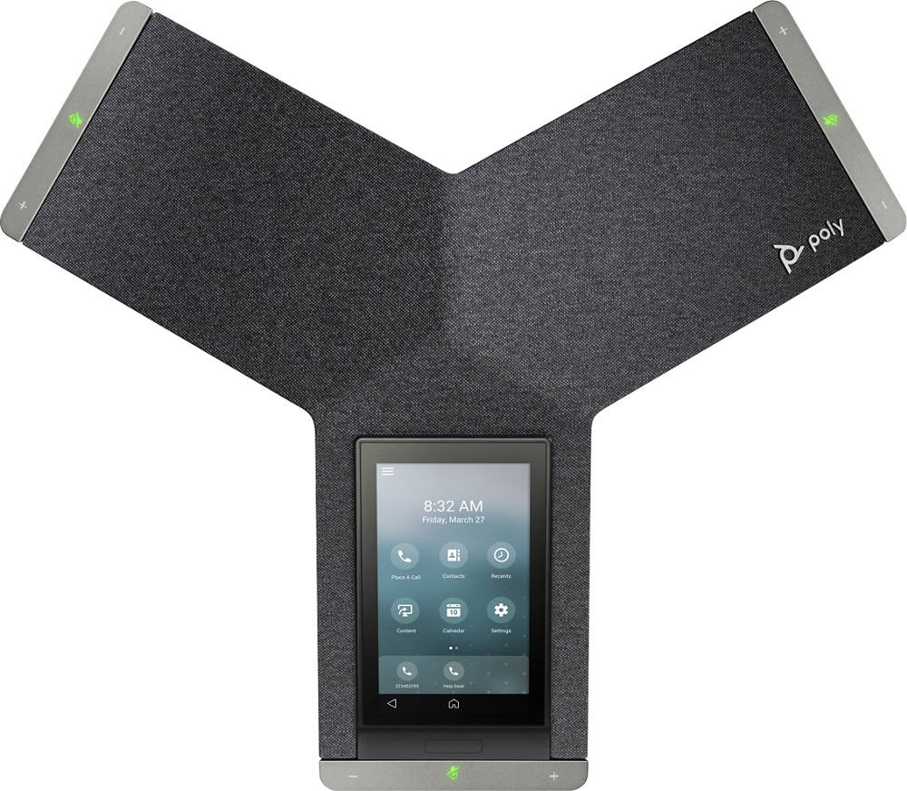 POLY Trio C60 Telefono per conferenze IP Microsoft Teams - Sala media, Controllo Touch, NoiseBlockAI
