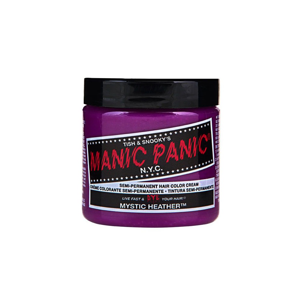 Manic Panic Mystic Heather Colorazione Semipermanente 118 ml - Viola Chiaro Orchidea con Sfumature Rosa, Vegan e Senza Ammoniaca