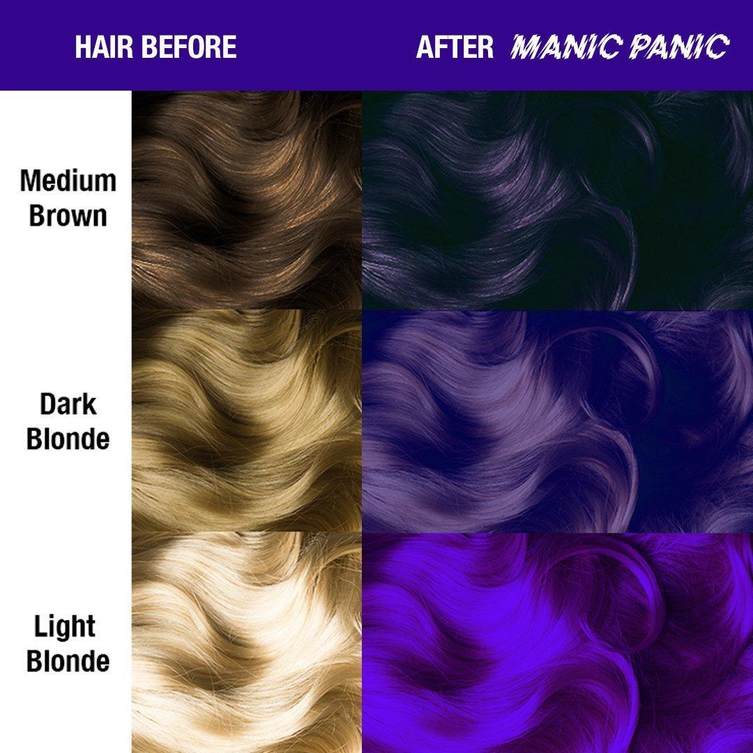 Manic Panic Classic High Voltage Ultra Violet - Colorazione Semipermanente per Capelli 118 ml, Vegan e Senza Ammoniaca