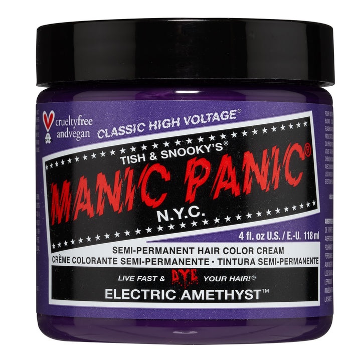 Manic Panic Colorazione Semipermanente per Capelli Electric Amethyst 118 ml - Formula Vegana e Non Testata sugli Animali