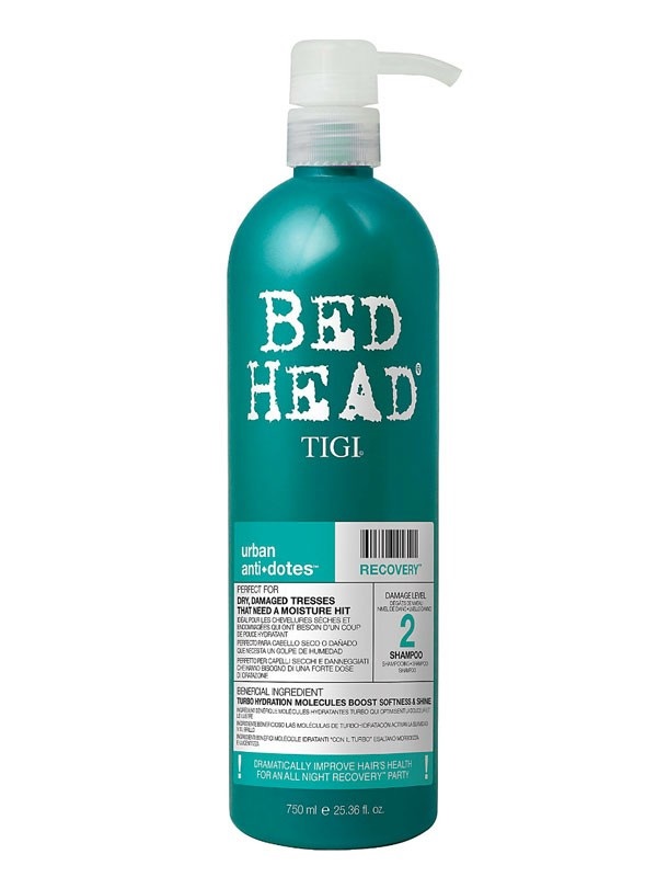 TIGI Bed Head Urban Antidotes Recovery Shampoo 750 ml - Idratante per Capelli Secchi e Danneggiati Unisex