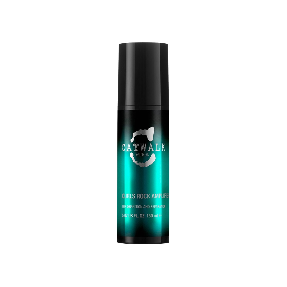 TIGI Catwalk Curls Rock Amplifier Crema per Capelli 150 ml - Definizione e Controllo per Ricci