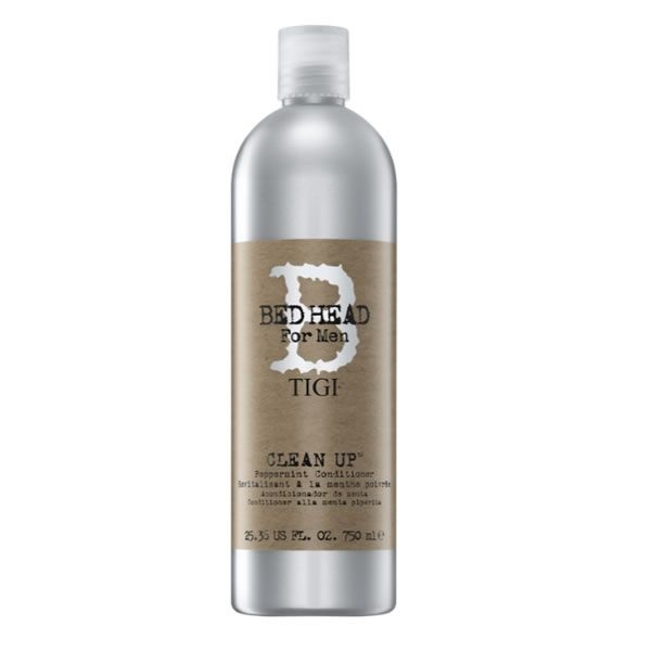TIGI Bed Head B For Men Clean Up Peppermint Balsamo 750 ml - Conditioner Rinfrescante con Menta Piperita e Estratto di Zenzero