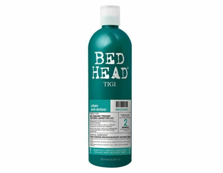 TIGI Bed Head Recovery Shampoo Professionale 750 ml per Capelli Secchi e Danneggiati - Idrata e Rende i Capelli Lucenti e Morbidi