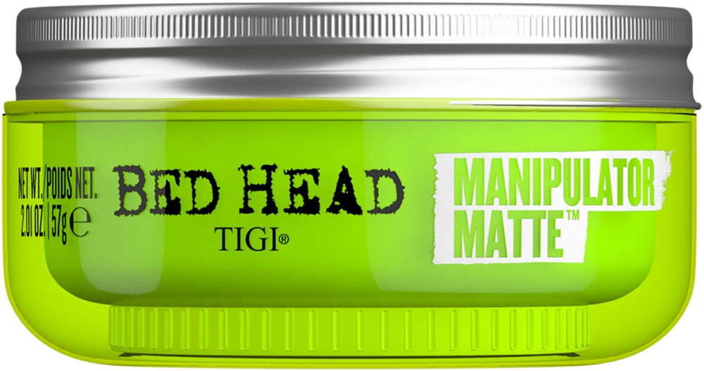 TIGI Bed Head Manipulator Matte Paste 57 g - Cera per capelli a forte tenuta, effetto opaco, lunga durata e definizione