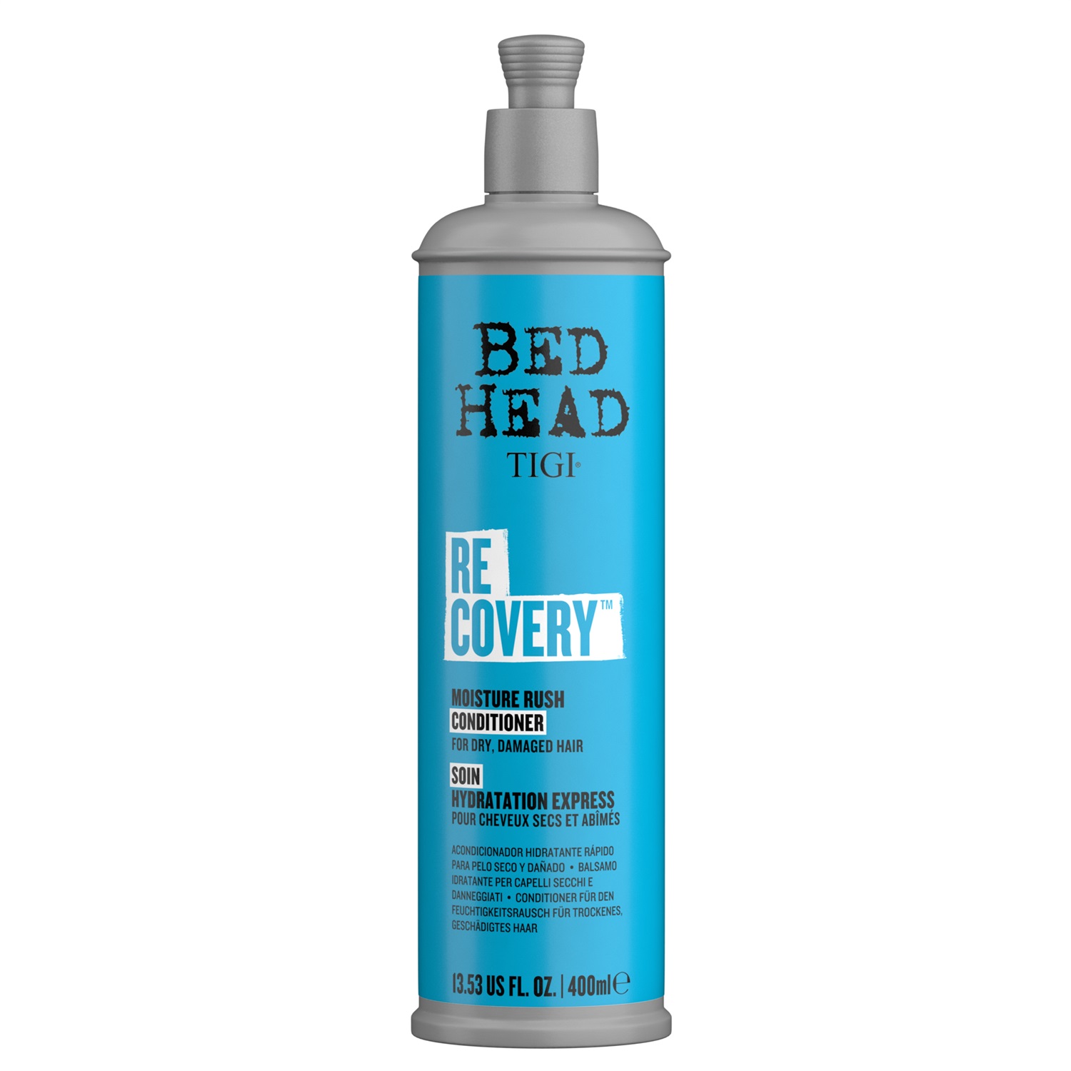 TIGI Bed Head Recovery Moisture Rush Conditioner 400 ml - Balsamo idratante per capelli secchi e danneggiati con Acqua di Cactus
