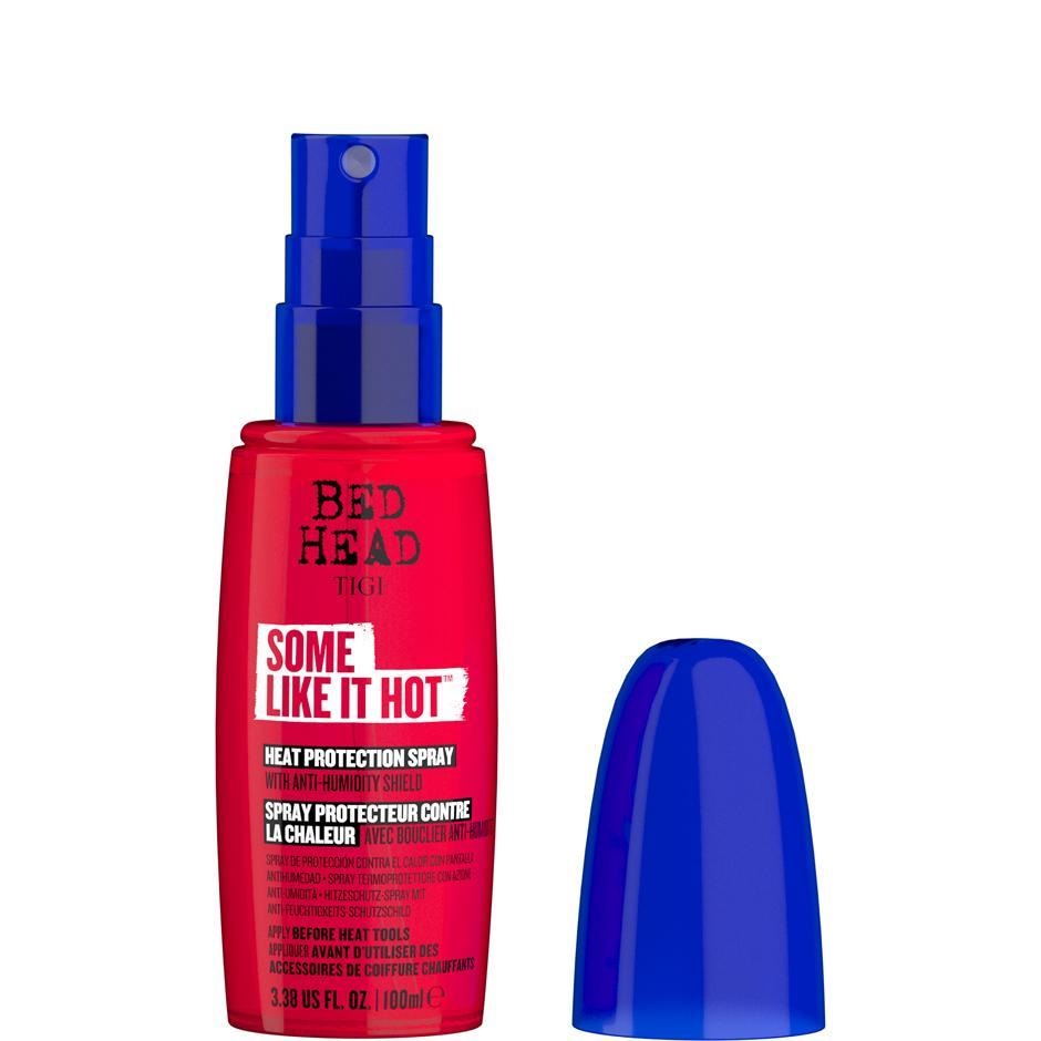 TIGI Bed Head Some Like It Hot Heat Protection Spray 100 ml - Spray Protettivo per Capelli fino a 230 gradi, Controlla l'Effetto Crespo e Ammorbidisce