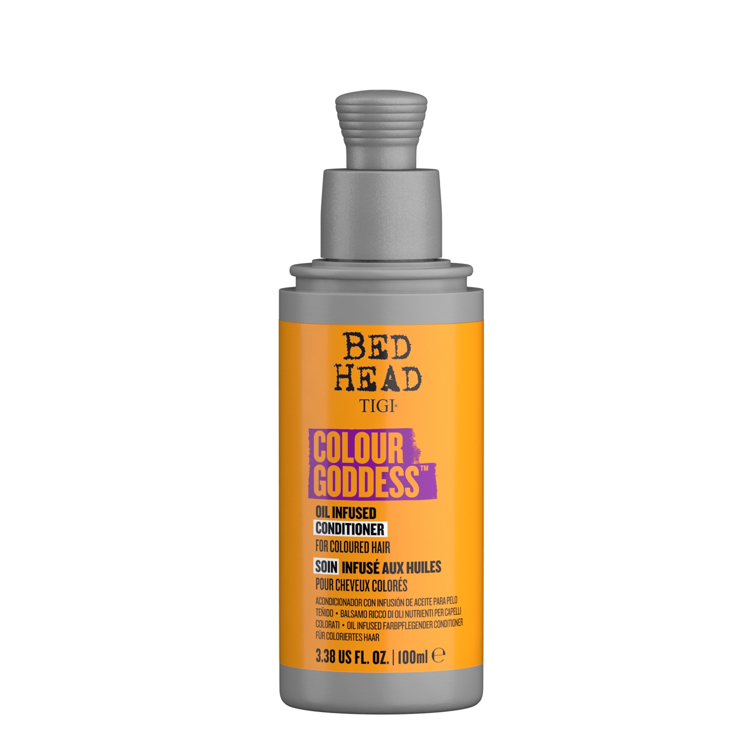 TIGI Bed Head Colour Goddess Conditioner 100 ml - Balsamo Nutriente per Capelli Colorati, Protegge e Idrata