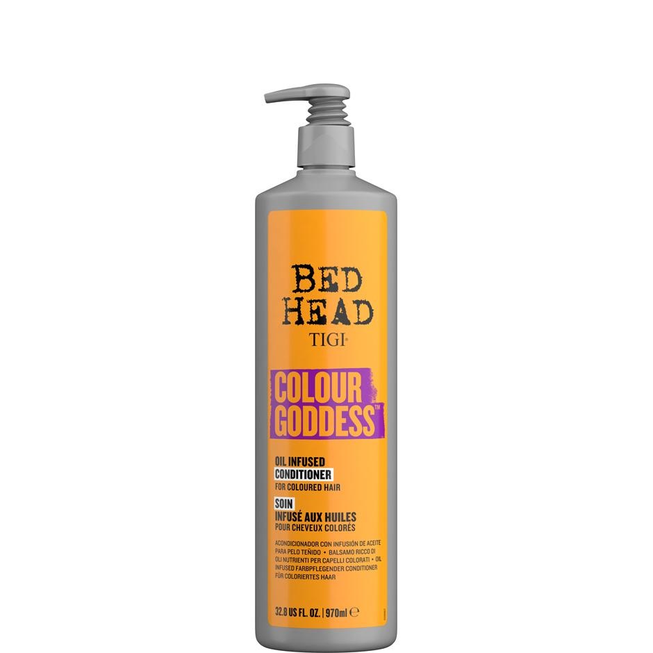 TIGI Bed Head Colour Goddess Conditioner Balsamo Professionale per Capelli Colorati 970 ml - Nutre, Protegge e Esalta il Colore