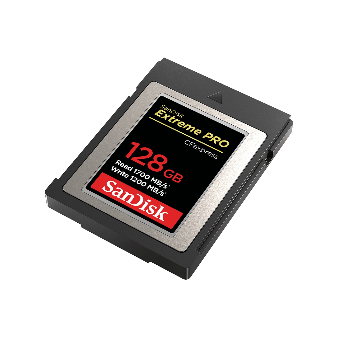 SanDisk Extreme PRO CFexpress Card Type B - 128 GB, fino a 1700 MB/s in lettura e 1200 MB/s in scrittura, Nero
