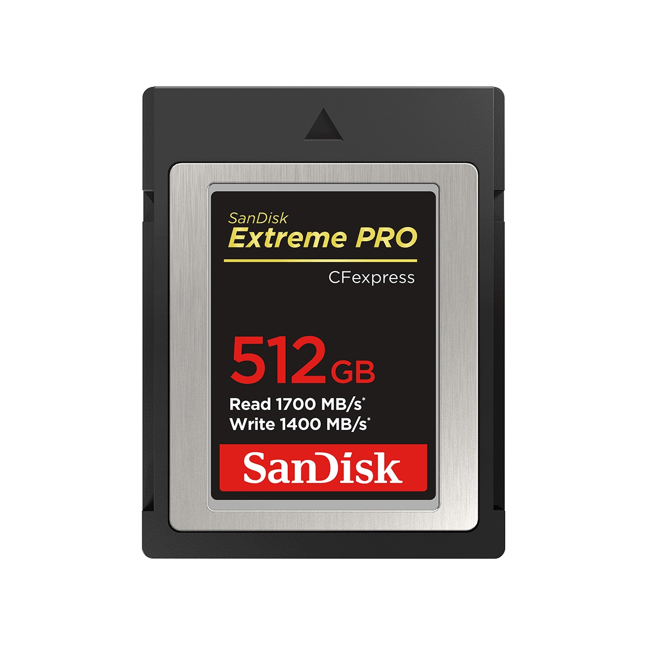 SanDisk Extreme Pro SDCFE-512G-GN4NN Memoria Flash 512 GB CFexpress - Velocità di Lettura Fino a 1700 MB/s, Scrittura Fino a 1400 MB/s, Colore Nero