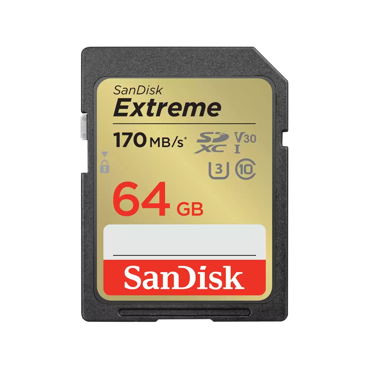 SanDisk Extreme 64 GB SDXC UHS-I Classe 10, fino a 170 MB/s, V30, U3, con RescuePRO Deluxe