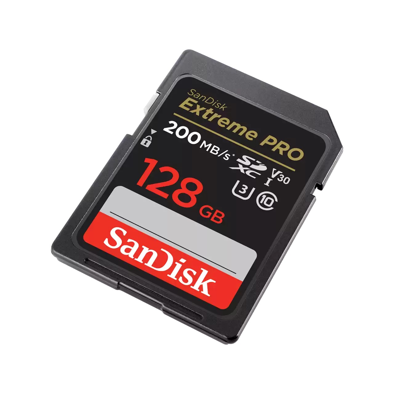 SanDisk Extreme PRO 128 GB SDXC UHS-I Classe 10, Velocità di Lettura fino a 200 MB/s, Velocità di Scrittura fino a 90 MB/s, U3 V30