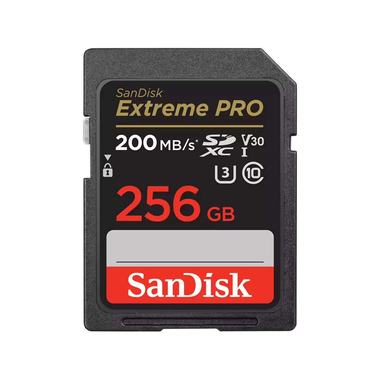 SanDisk Extreme PRO 256 GB SDXC UHS-I Classe 10 - Velocità di lettura fino a 200 MB/s, scrittura fino a 90 MB/s, Classe di velocità U3, ideale per video 4K UHD