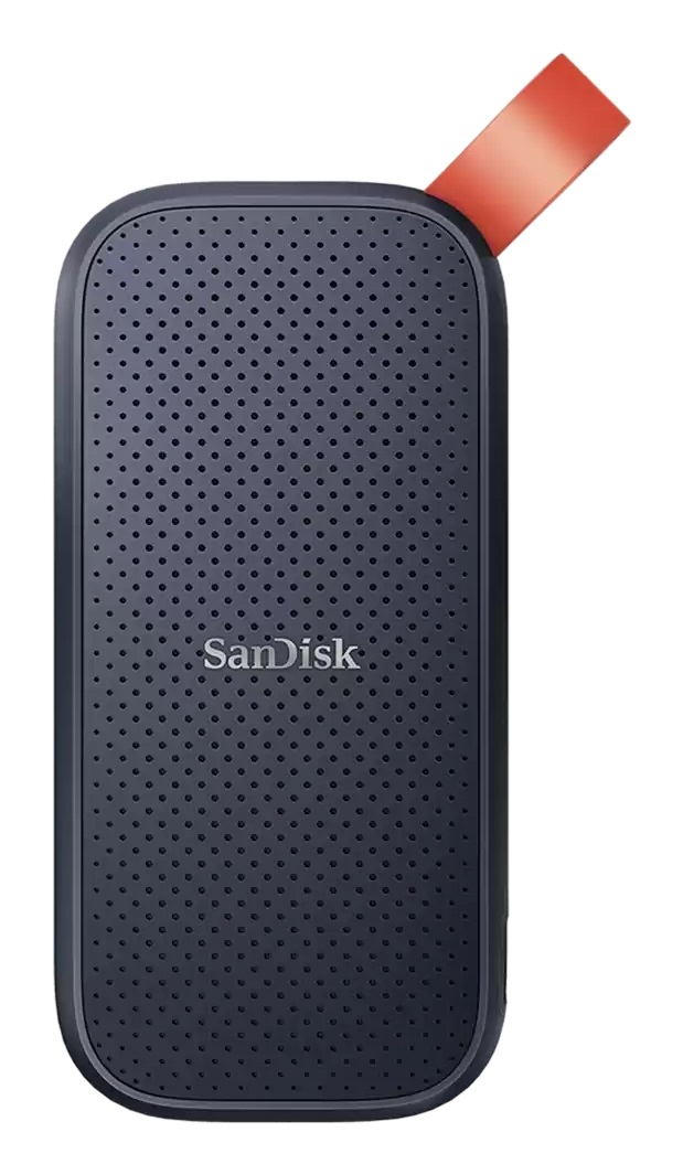 SanDisk Portable SSD 1TB - Unità esterna a stato solido, USB tipo-C 3.2 Gen 2, Velocità di lettura fino a 800 MB/s, Nero