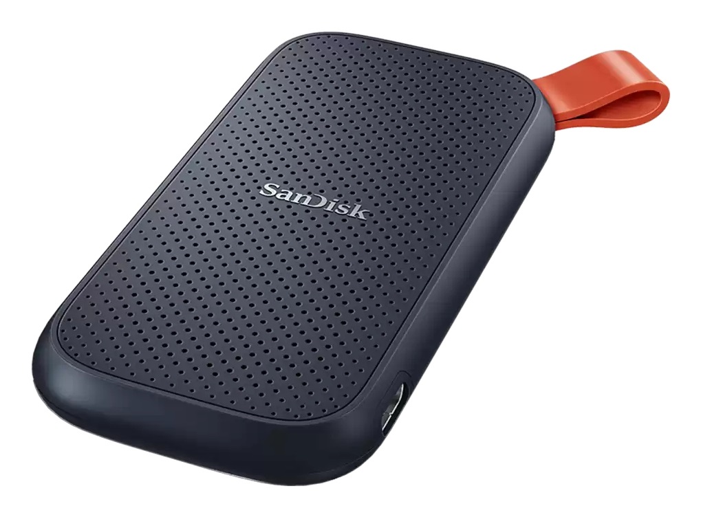 SanDisk Portable SSD 1TB - Unità esterna a stato solido, USB tipo-C 3.2 Gen 2, Velocità di lettura fino a 800 MB/s, Nero