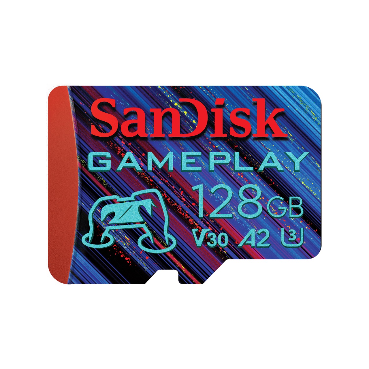SanDisk Gameplay 128GB MicroSDXC UHS-I - Fino a 190 MB/s, A2, U3, V30, Ideale per Gaming e 4K UHD