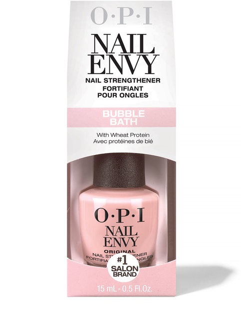 OPI Nail Envy Trattamento Unghie Bubble Bath 15 ml - Rinforza e Indurisce con Proteine del Grano e Calcio